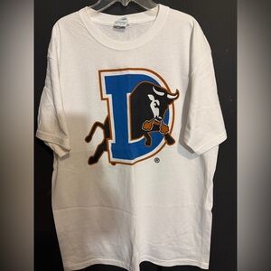 Durham Bulls Tee Shirt. Stadium Tee. NEW